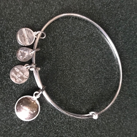 Alex and Ani Silver Expandable Wire Bracelet - Picture 12 of 16